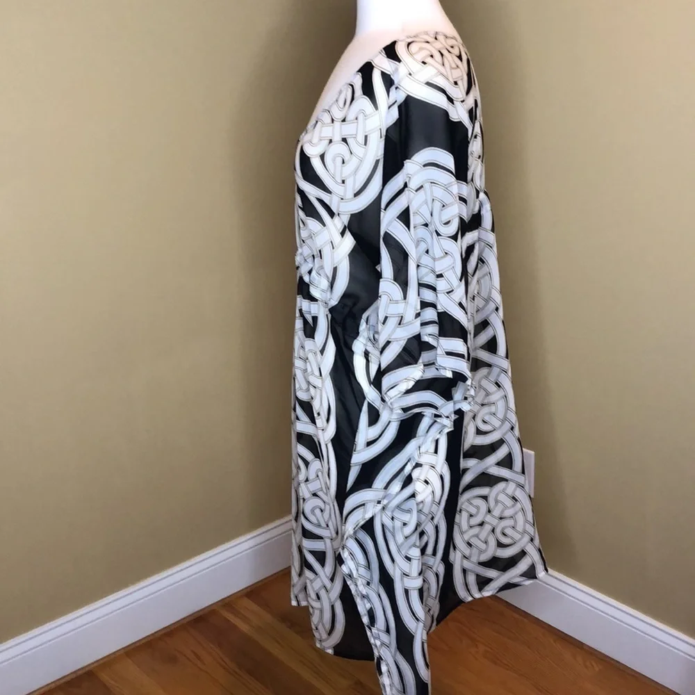 ECHO Printed Caftan Coverup One Size